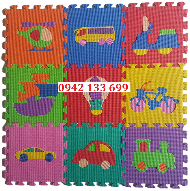 Thảm Cho Trẻ Hình Xe Thảm Cho Trẻ Hình Xe