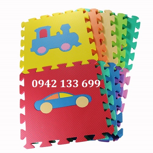 Thảm Cao Su Cho Bé Hình Xe Thảm Cao Su Cho Bé Hình Xe