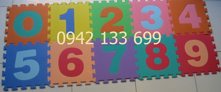 Thảm Trải Sàn Cho Bé Hình Số Thảm Trải Sàn Cho Bé Hình Số